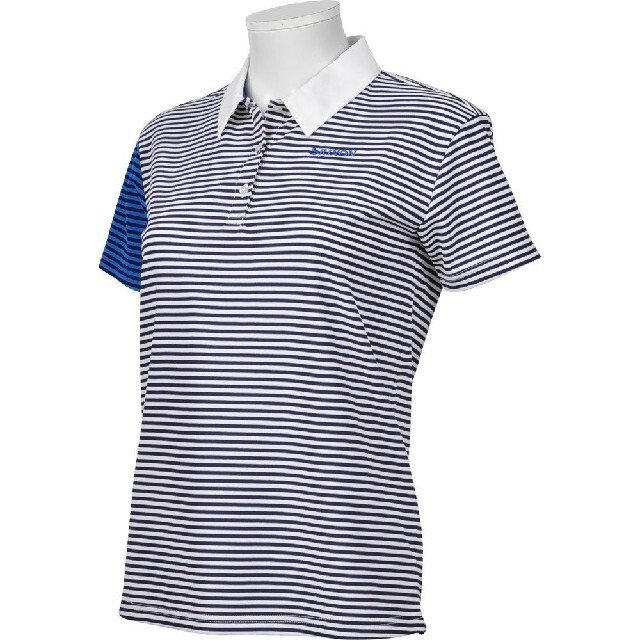 Srixon(スリクソン)の新品 デサント LL srixon golf ポロシャツ プロ使用モデル 紺 スポーツ/アウトドアのゴルフ(ウエア)の商品写真