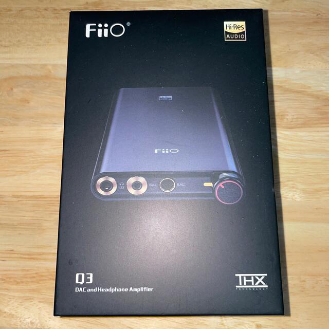 FIIO USB DAC内蔵ポータブルヘッドホンアンプ Q3 2021 FIO- 3