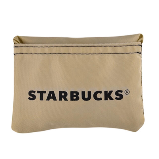 Starbucks Coffee(スターバックスコーヒー)の値下げ！スタバ　サマードリンクホルダー　台湾　ベージュ レディースのバッグ(トートバッグ)の商品写真