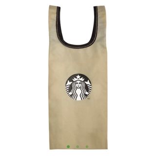 スターバックスコーヒー(Starbucks Coffee)の値下げ！スタバ　サマードリンクホルダー　台湾　ベージュ(トートバッグ)