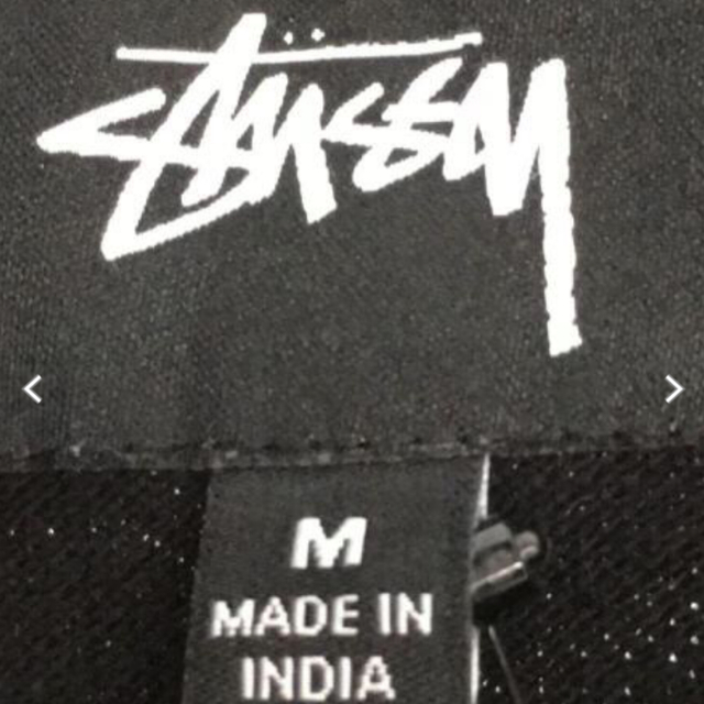 STUSSY ジップアップ ポロシャツ - ポロシャツ