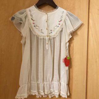 フランシュリッペ(franche lippee)の《新品》フランシュリッペ　半袖　ブラウス(シャツ/ブラウス(半袖/袖なし))