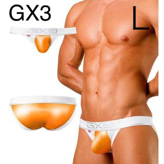 【Orange:Ｌ】GX3 GLOSS NEON アスレティック ブリーフパンツ(その他)