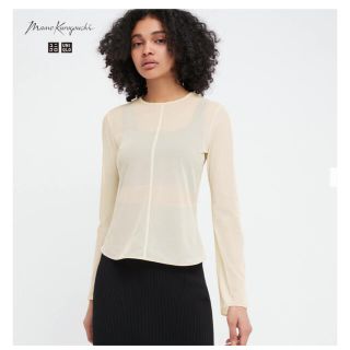 UNIQLO - mame kurogouchi×UNIQLO シアークルーネックTの通販 by pea's ... 翌日発送ユニクロUNIQLOマメクロゴウチmame kurogouchi