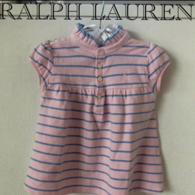 Ralph Lauren(ラルフローレン)のRALPH LAUREN ポロシャツ　90cm キッズ/ベビー/マタニティのキッズ服女の子用(90cm~)(Tシャツ/カットソー)の商品写真