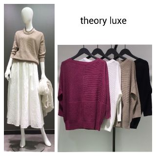 トップス Theory セオリーリュクス プルオーバー ニットの通販 by あ