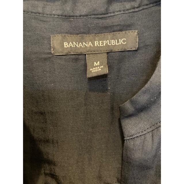 Banana Republic(バナナリパブリック)のバナナリパブリック　ブラウス　シャツ M レディースのトップス(シャツ/ブラウス(半袖/袖なし))の商品写真