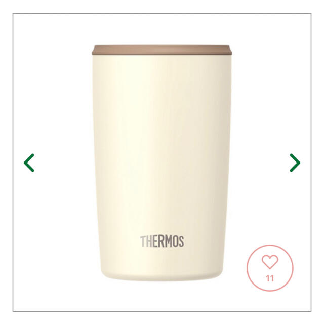 THERMOS(サーモス)のサーモス（THERMOS）真空断熱タンブラー　400mL　JDP-400 インテリア/住まい/日用品のキッチン/食器(タンブラー)の商品写真