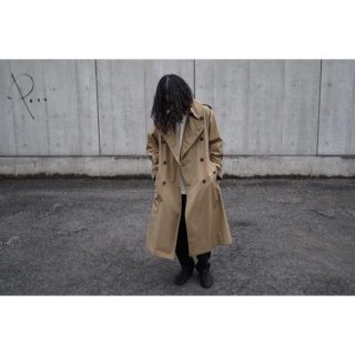 オーラリー(AURALEE)のAURALEE 20SS FinxPolyesterBigTrenchCoat(トレンチコート)