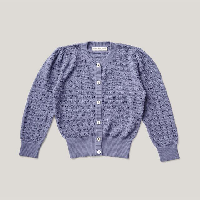 Soor ploom rose cardigan tea 8y カーディガン-