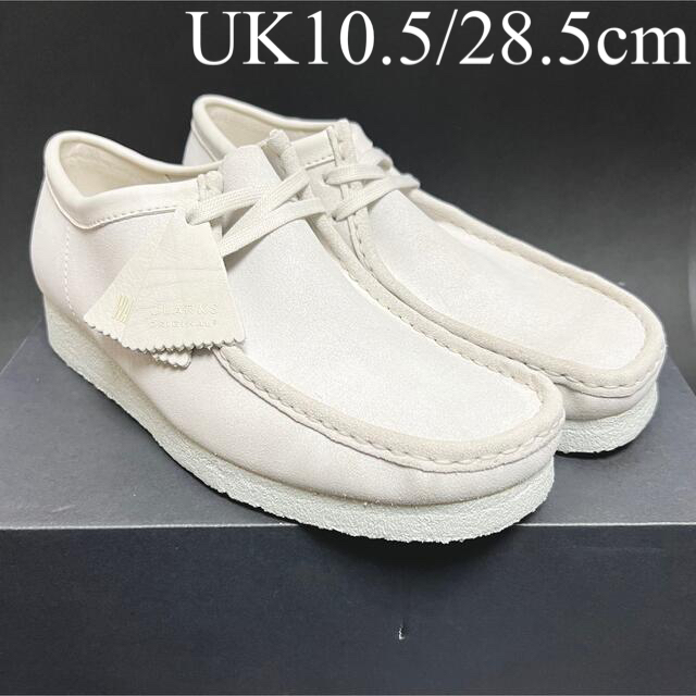 クラークス オリジナルス Wallabee ワラビー ロー Clarks 白