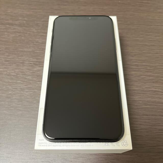 iPhone X Space Gray 64 GB SIMフリースマートフォン本体