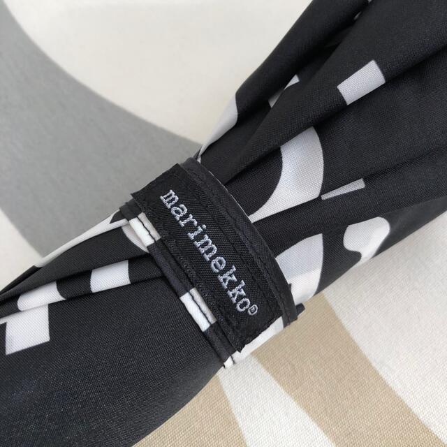 marimekko(マリメッコ)の新品 marimekko Stick MARILOGO マリロゴ 長傘 ブラック レディースのファッション小物(傘)の商品写真