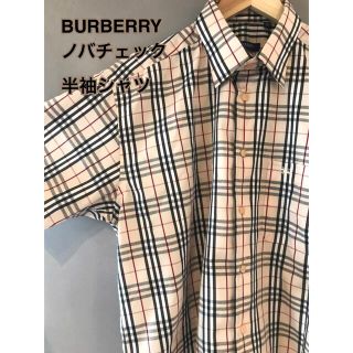 バーバリー(BURBERRY)のBURBERRY バーバリー ノバチェックシャツ 半袖(シャツ)