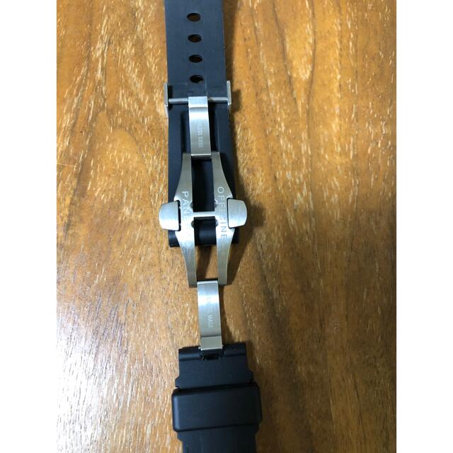 OFFICINE PANERAI(オフィチーネパネライ)のパネライ  22mm ベルト　バックル　再出品 メンズの時計(ラバーベルト)の商品写真