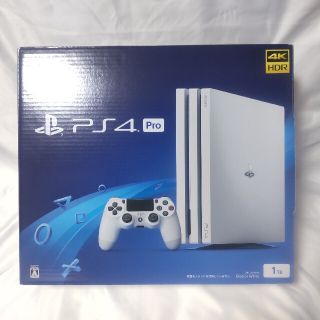 プレイステーション4(PlayStation4)のPS4 Pro CUH-7200BB02 グレイシャーホワイト 美品 オマケ付(家庭用ゲーム機本体)