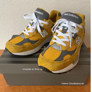 ニューバランス(New Balance)のニューバランス992 イエロー　26cm 最終価格(スニーカー)