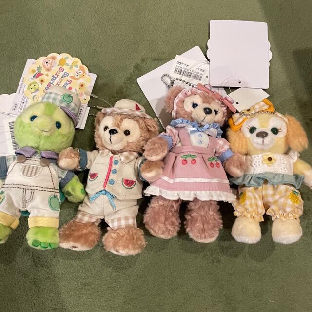 新作 ダッフィ シェリーメイ オル クッキー ぬいぐるみバッジ