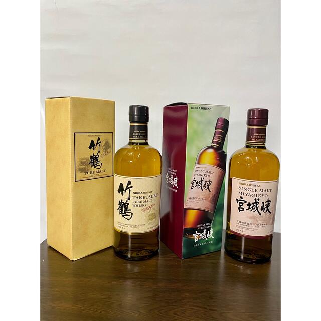 ニッカ竹鶴 ニッカ宮城峡 700ml 各1本 オリジナル www.gold-and-wood.com