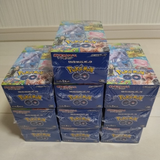 Pokemon GO 10BOX 新品シュリンク付き ポケモンGO 拡張の通販 by かず