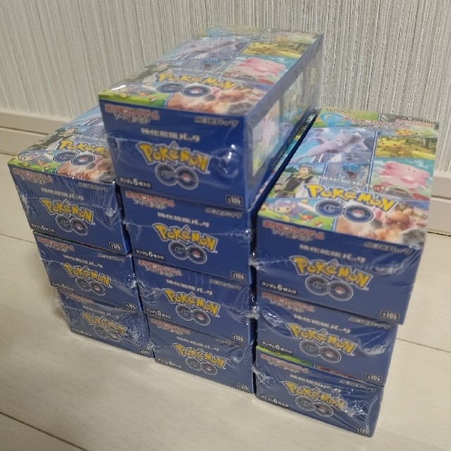 10box ポケモンカード　ポケモンgo 拡張パック シュリンク付き