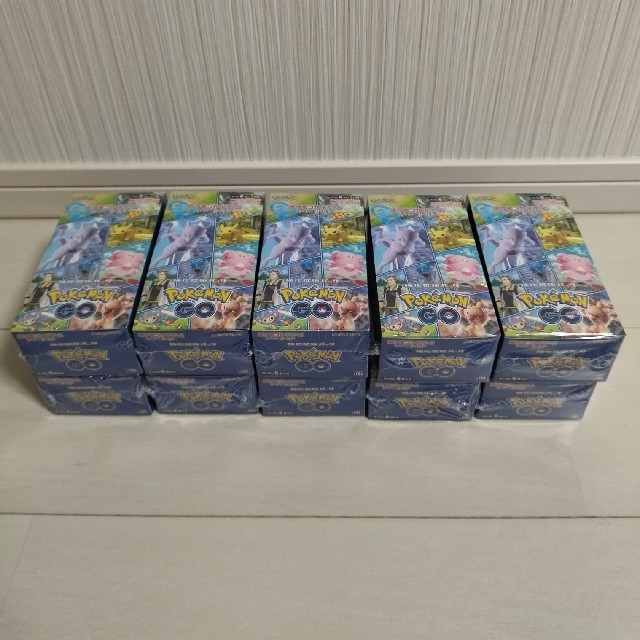 Pokemon GO 10BOX 新品シュリンク付き ポケモンGO 拡張の通販 by かず