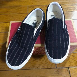 ヴァンズ(VANS)のVANS スリッポン　メンズUS 6.5 レディースUS8(スリッポン/モカシン)