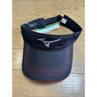 ミズノ(MIZUNO)の【新品】MIZUNO  ミズノ公式 RBコットンツイルバイザー メンズ ブラック(ウエア)