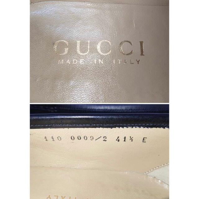 人気定番2023 Gucci - 90′s OLD GUCCI ビットローファー ブラック