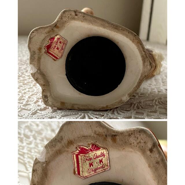 昭和レトロ 愛らしいバンビの貯金箱 子鹿 陶器 置物 昭和レトロ 愛らしいバンビの貯金箱 子鹿 陶器 置物