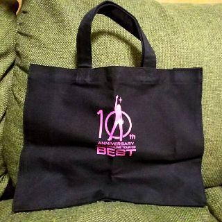 倉木麻衣  LIVE TOUR 2009 BEST 横型トートバッグ10周年記念(ミュージシャン)