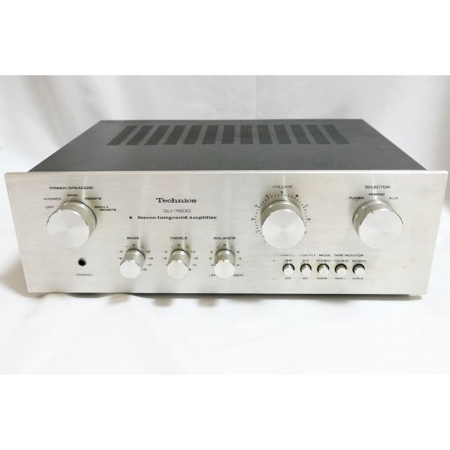 Technics テクニクス SU-7600 ステレオ アンプ 昭和 レトロ Technics テクニクス SU-7600 ステレオ アンプ 昭和 レトロ