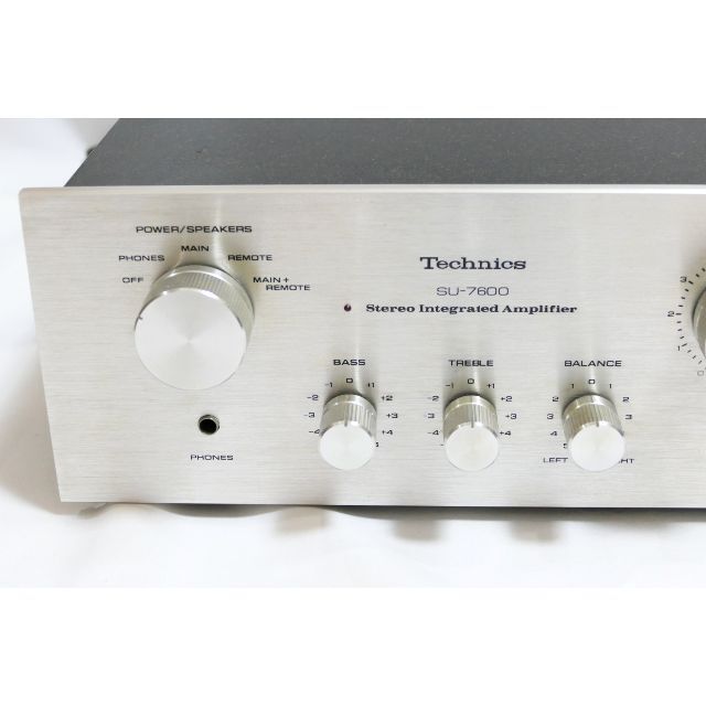Technics テクニクス SU-7600 ステレオ アンプ 昭和 レトロ Technics テクニクス SU-7600 ステレオ アンプ 昭和 レトロ