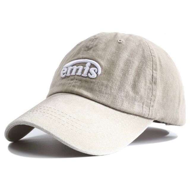ワンポイントベースボールキャップ　ユニセックス　ライトブルー　フリーサイズ　新品 レディースの帽子(キャップ)の商品写真