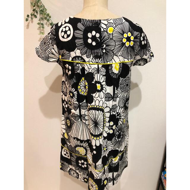 marimekko - マリメッコ marimekko☆花柄 ワンピース チュニックの通販