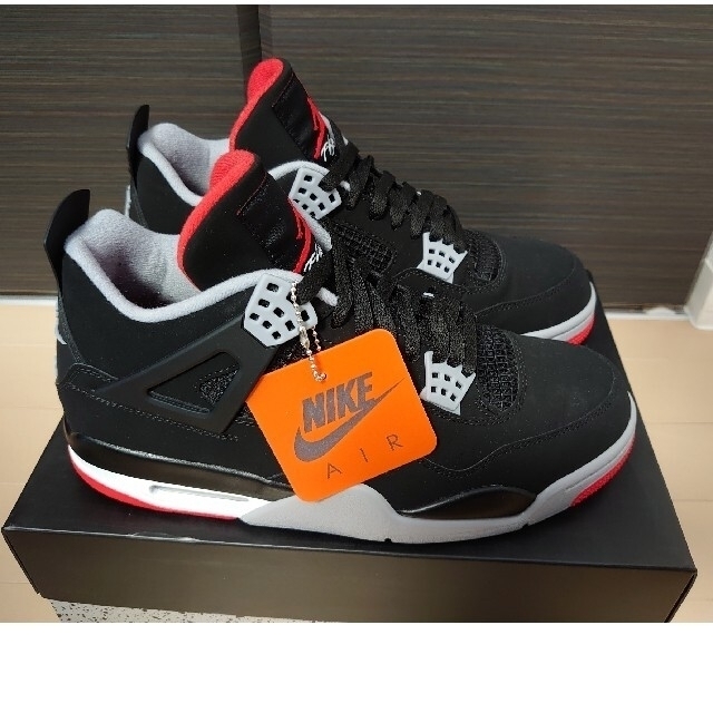 NIKE AIR JORDAN 4 "BRED" 2019