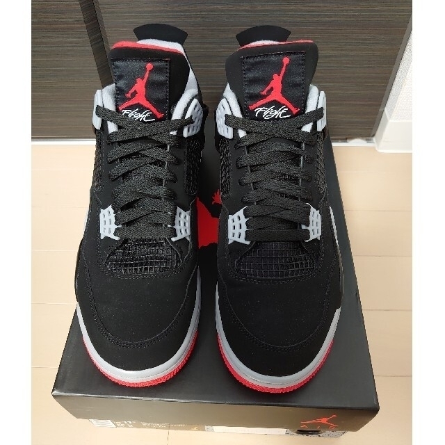 NIKE AIR JORDAN 4 "BRED" 2019