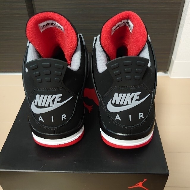 NIKE AIR JORDAN 4 "BRED" 2019