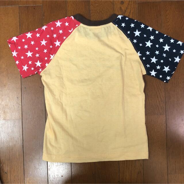 キッズ　カラーブロックTシャツ　130 キッズ/ベビー/マタニティのキッズ服男の子用(90cm~)(Tシャツ/カットソー)の商品写真