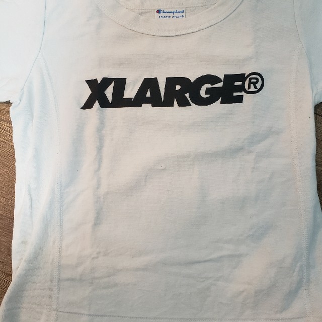 XLARGE(エクストララージ)のXlarge　Champion　Tシャツ　120　２枚セット キッズ/ベビー/マタニティのキッズ服男の子用(90cm~)(Tシャツ/カットソー)の商品写真