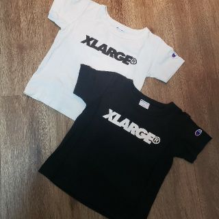 エクストララージ(XLARGE)のXlarge　Champion　Tシャツ　120　２枚セット(Tシャツ/カットソー)