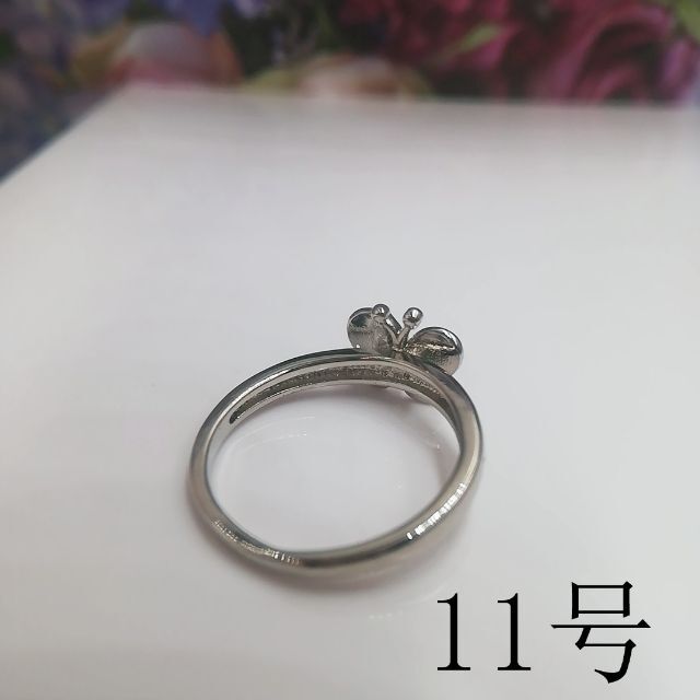 tt11052閉店セール11号リング蝶々モチーフリング レディースのアクセサリー(リング(指輪))の商品写真