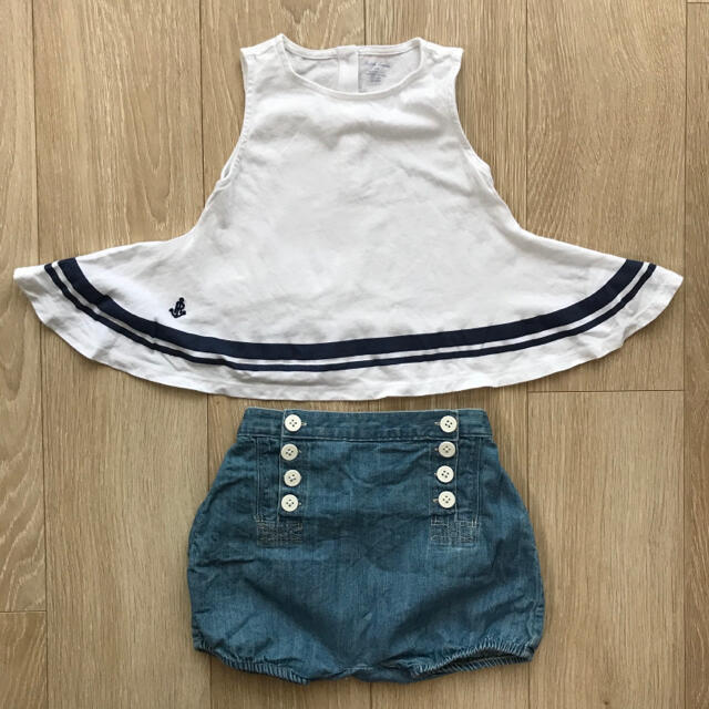 Ralph Lauren(ラルフローレン)のラルフローレン　セットアップ　90cm キッズ/ベビー/マタニティのキッズ服女の子用(90cm~)(その他)の商品写真