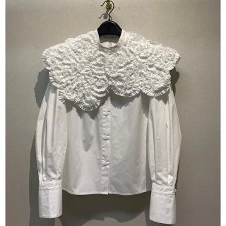 専用　美品　yori ダブルカラーブラウス