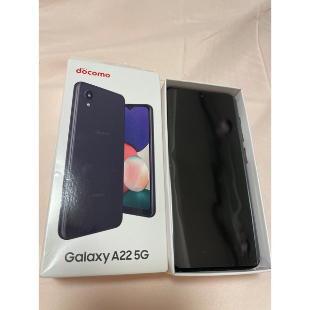 スマートフォン本体Galaxy A22 5G 新品未使用 64GB SIMフリーモデル 送料無料