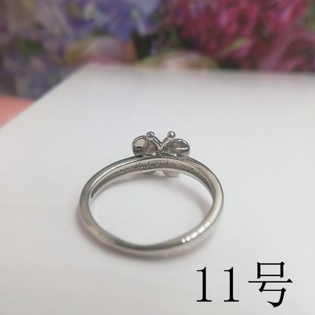 tt11063閉店セール11号リング蝶々モチーフリング レディースのアクセサリー(リング(指輪))の商品写真