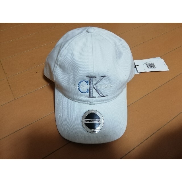 Calvin Klein(カルバンクライン)のカルバンクライン　CK　帽子　キャップ　ダブルエンブロイダリーキャップ メンズの帽子(キャップ)の商品写真