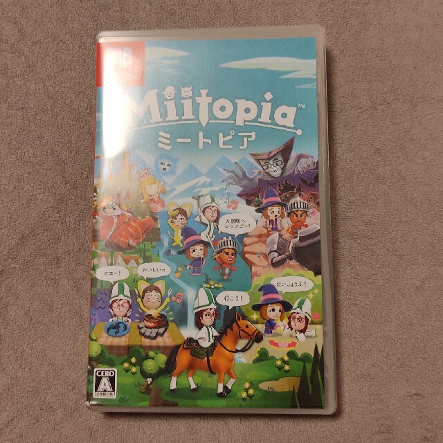 Miitopia Switch エンタメ/ホビーのゲームソフト/ゲーム機本体(家庭用ゲームソフト)の商品写真