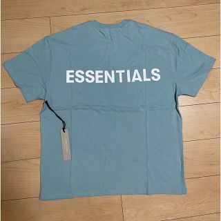 フィアオブゴッド(FEAR OF GOD)のFear of God Essentials リフレクター Tシャツ ブルー M(Tシャツ/カットソー(半袖/袖なし))