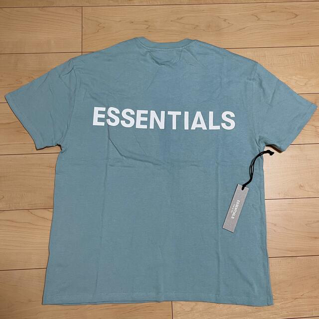 Fear of God Essentials リフレクター Tシャツ ブルー Sメンズ